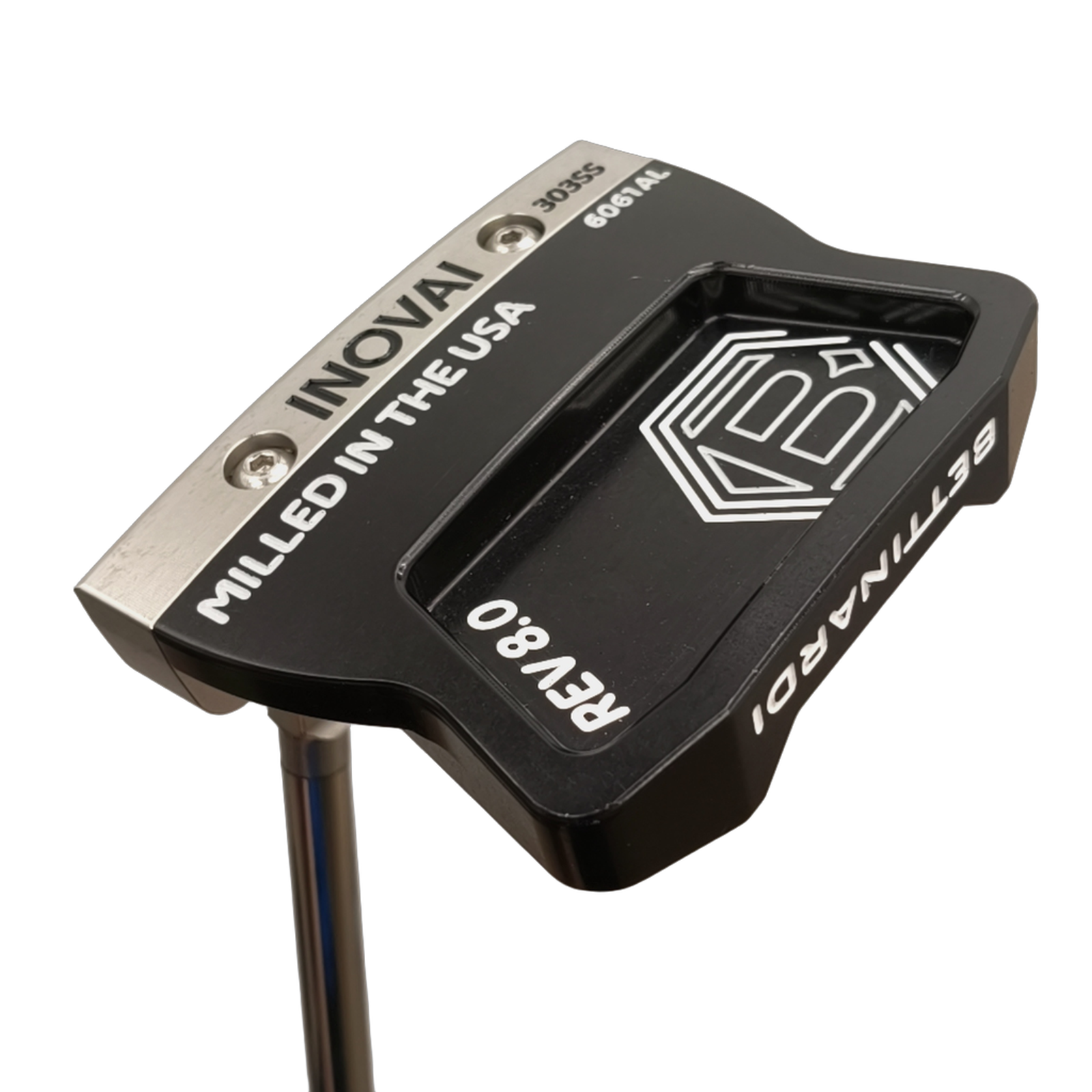 Vänster Bettinardi INOVAI Rev 8.0 Putter / 36" [model:birefnet-general] [bg:handrolled]