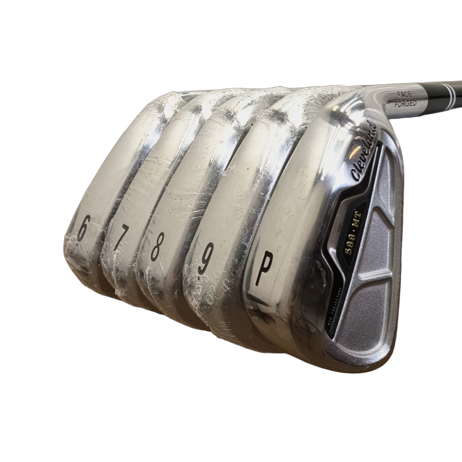Cleveland 588 MT Jernsæt / 6-PW / Flex Regular / Grafit [model:birefnet-general] [bg:handrolled]