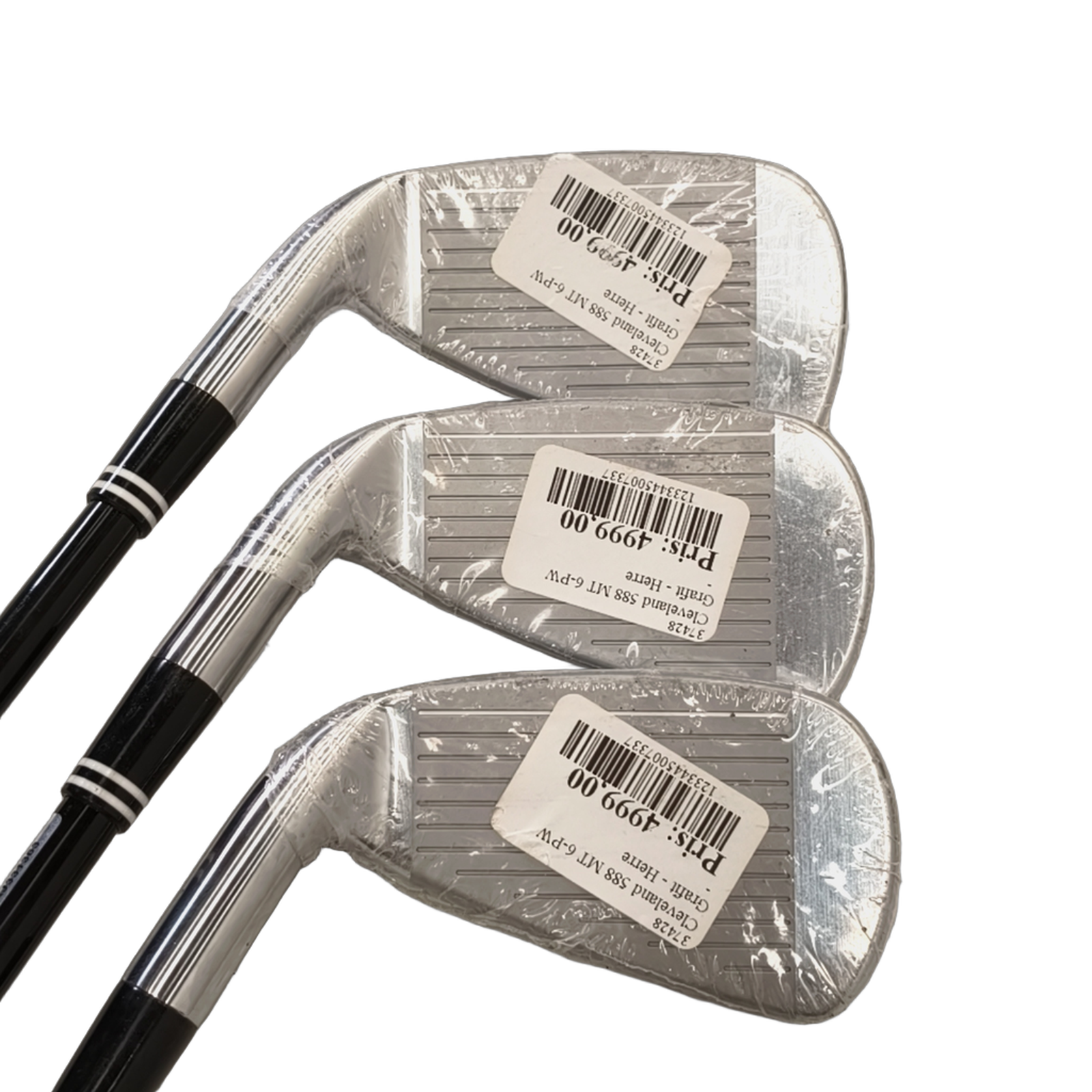 Cleveland 588 MT Jernsæt / 6-PW / Flex Regular / Grafit [model:birefnet-general] [bg:handrolled]