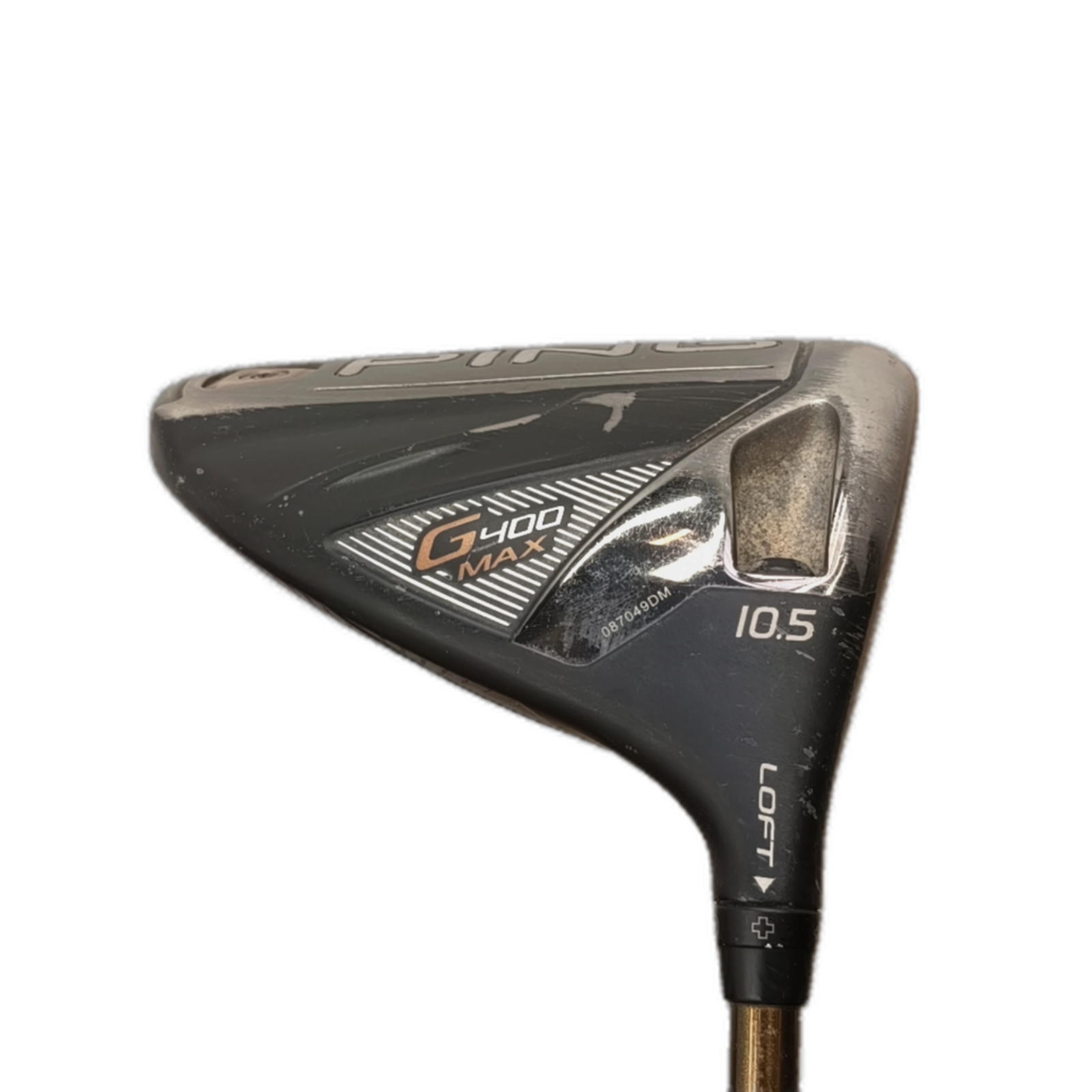 PING G400 MAX Driver / Flex A-flex / Loft 10.5 [model:silueta] [bg:handrolled]