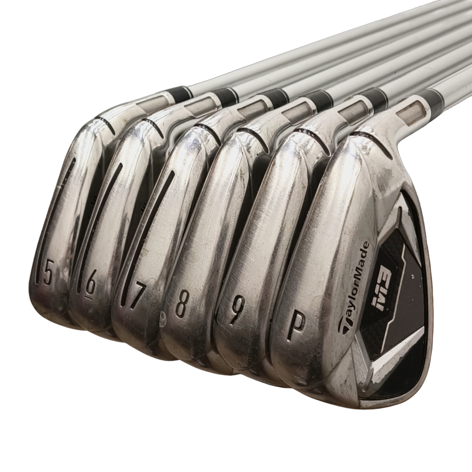 TaylorMade M3 Jernsæt / 5-PW / Flex Regular / Grafit [model:birefnet-general] [bg:handrolled]