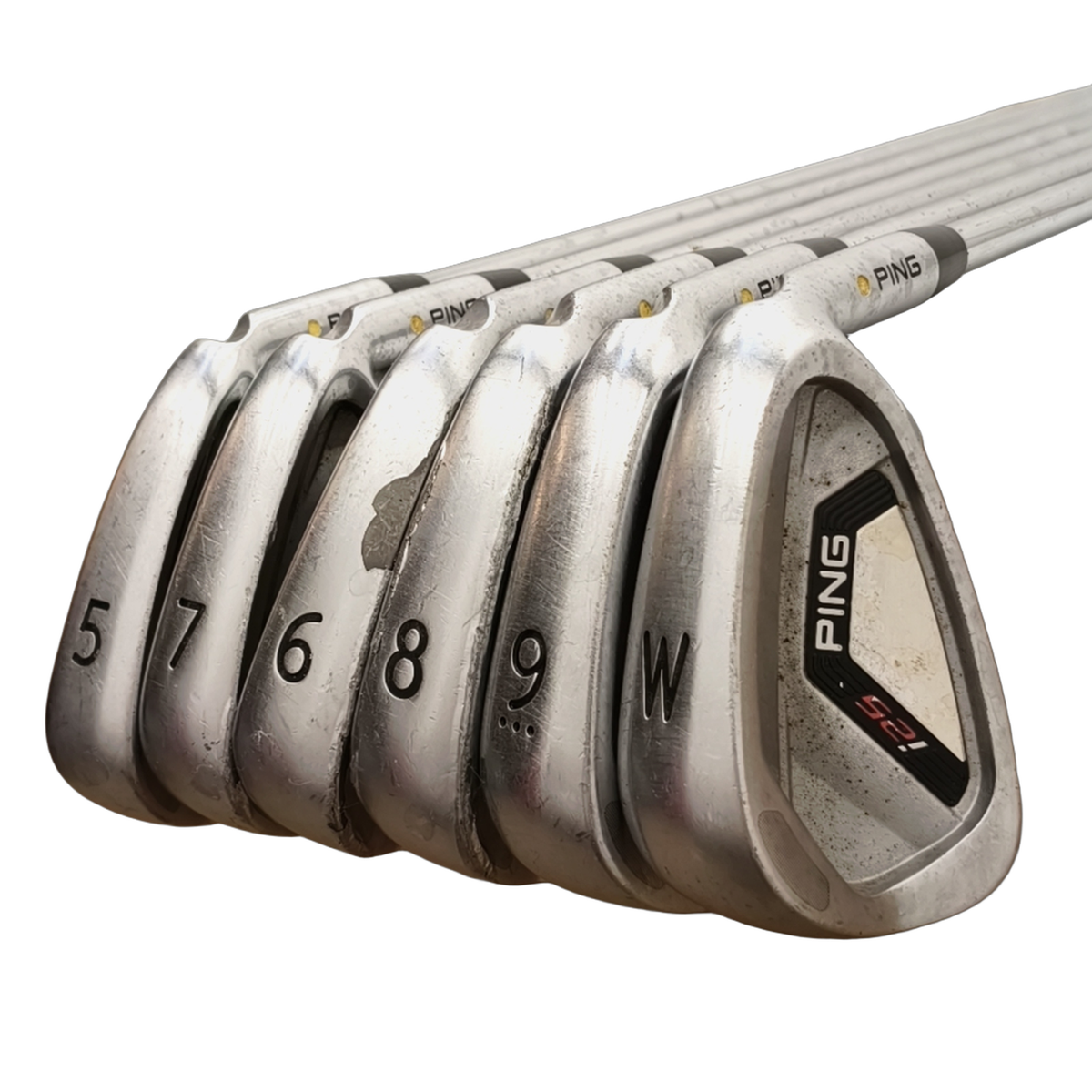 PING I25 Jernsæt / 5-PW / Flex Regular / Stål [model:birefnet-general] [bg:handrolled]