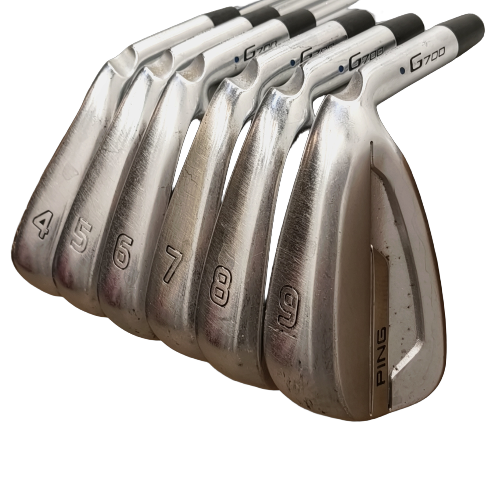 PING G700 Jernsæt / 4-9i / Flex Regular / Stål [model:birefnet-general] [bg:handrolled]