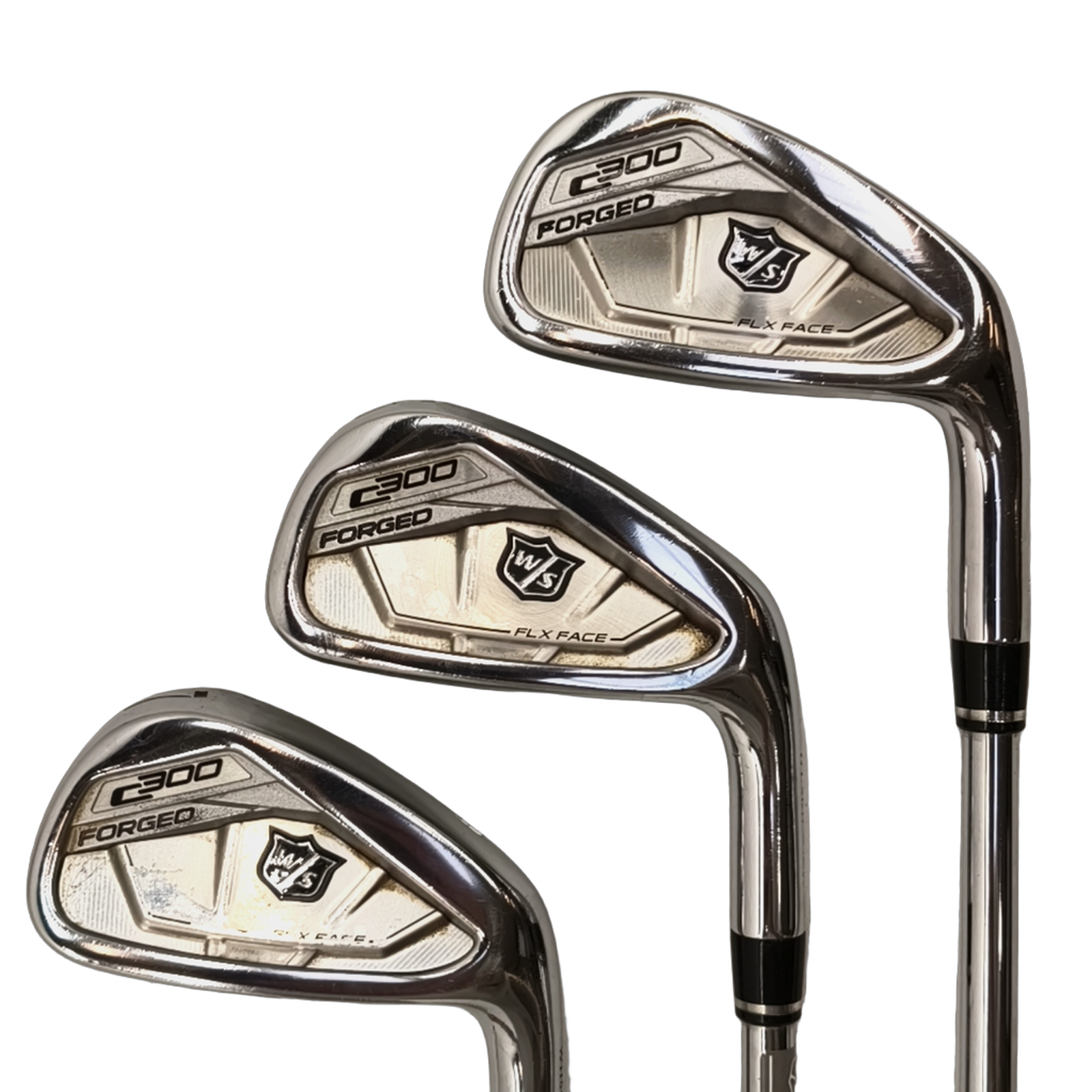 Wilson Staff C300 Forged Jernsæt / 5-PW / Flex Regular / Stål [model:birefnet-general] [bg:handrolled]