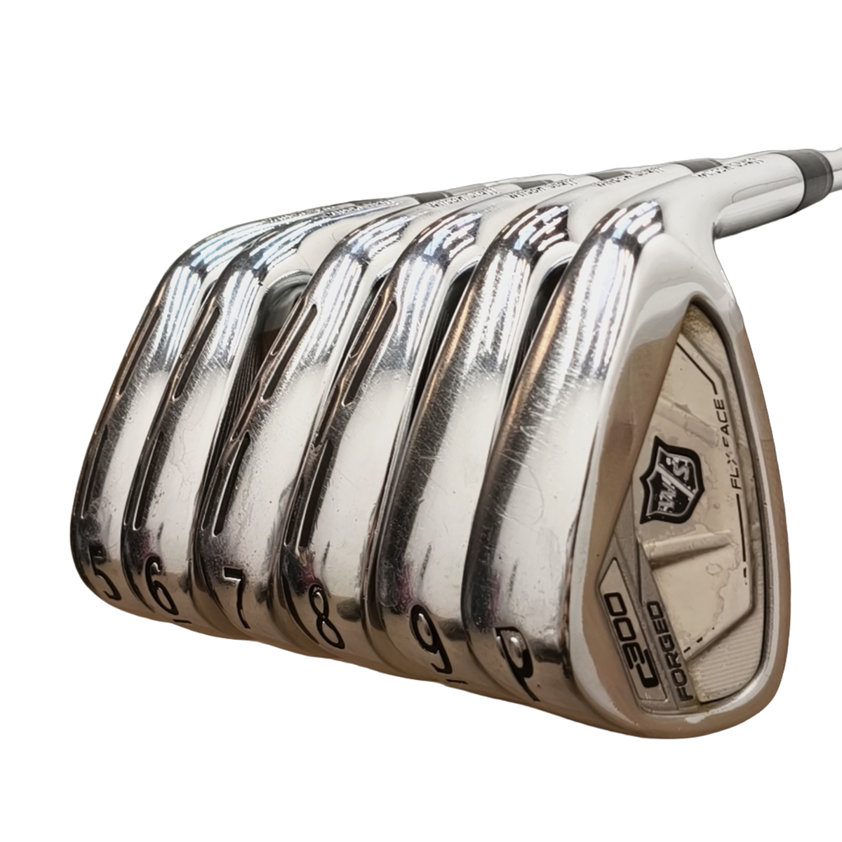 Wilson Staff C300 Forged Jernsæt / 5-PW / Flex Regular / Stål [model:birefnet-general] [bg:handrolled]