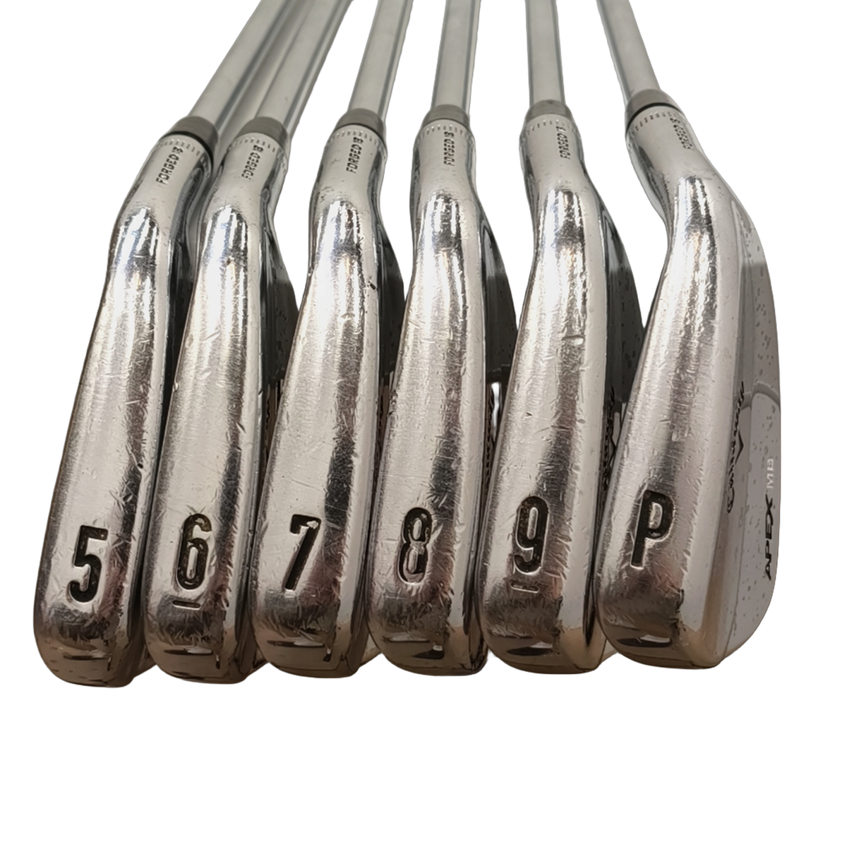 Callaway Apex MB 2018 Jernsæt / 5-PW / Flex Stiff / Stål [model:birefnet-general] [bg:handrolled]