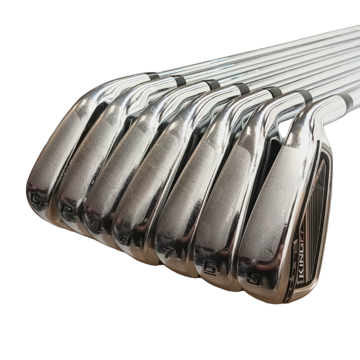 Cobra King F7 Jernsæt / 5-PW+GW / Flex Regular / Stål [model:birefnet-general] [bg:handrolled]