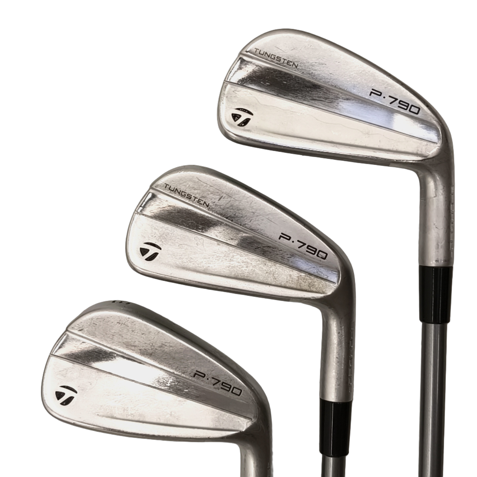TaylorMade P790 2021 Jernsæt / 6-PW+AW  / Flex A-flex / Grafit [model:birefnet-general] [bg:handrolled]