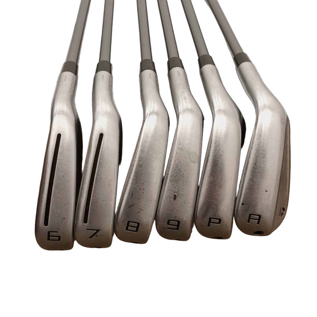 TaylorMade P790 2021 Jernsæt / 6-PW+AW  / Flex A-flex / Grafit [model:birefnet-general] [bg:handrolled]