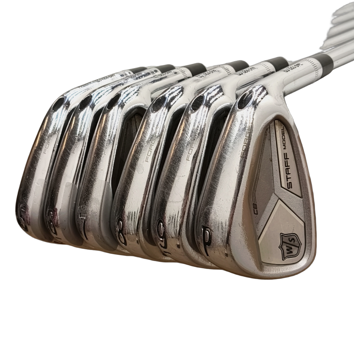 Wilson Staff Staff Model CB 2020 Jernsæt / 5-PW / Flex Stiff / Stål [model:birefnet-general] [bg:handrolled]