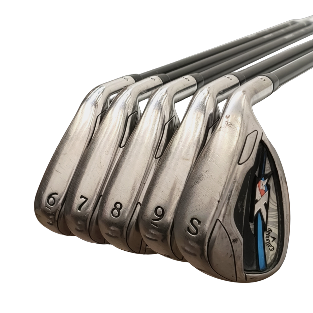 Callaway XR OS Jernsæt / 7-9i+SW / Flex Ladies / Grafit [model:birefnet-general] [bg:handrolled]