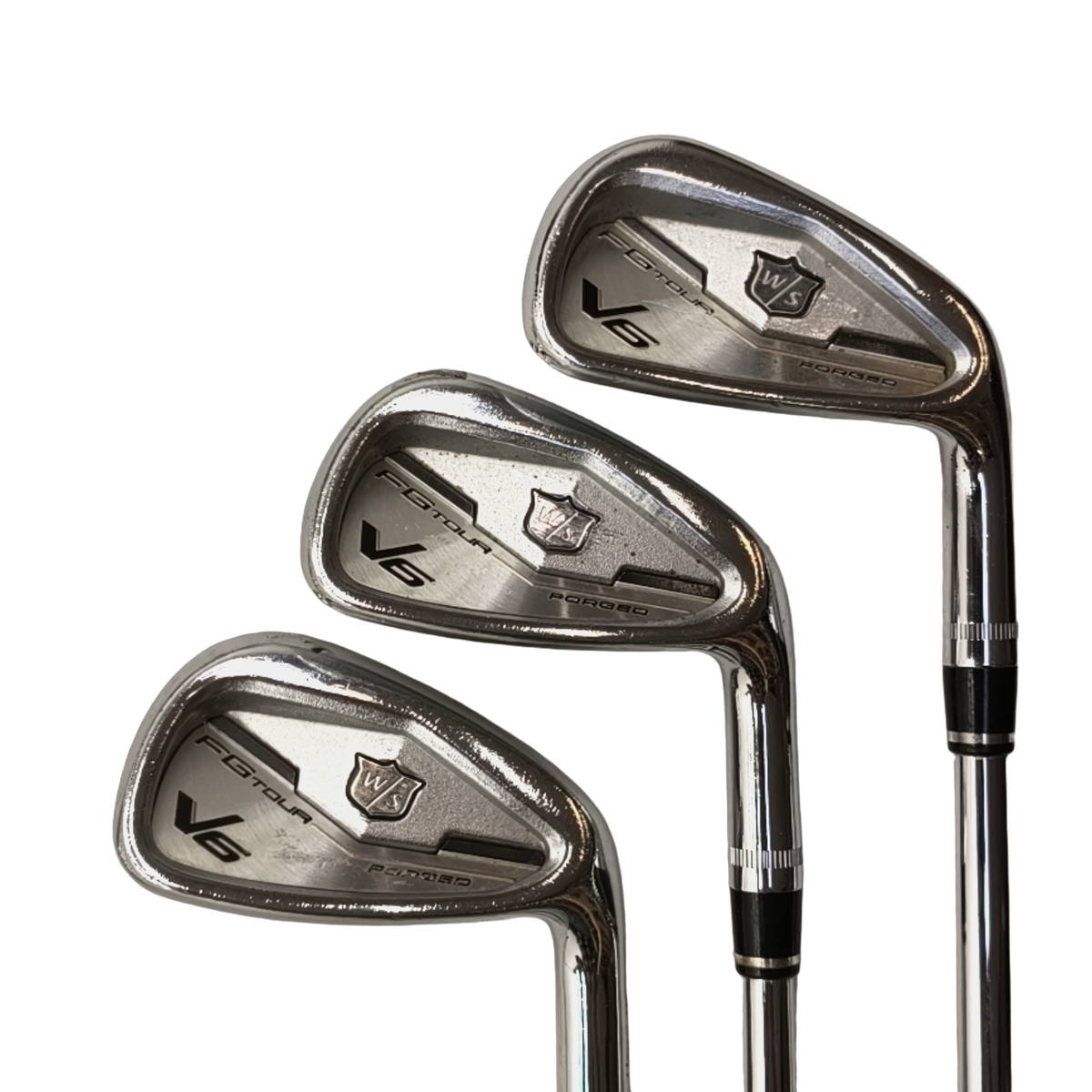 Wilson Staff Model/FG Tour V6  Jernsæt / 5-PW / Flex Stiff / Stål [model:birefnet-general] [bg:handrolled]