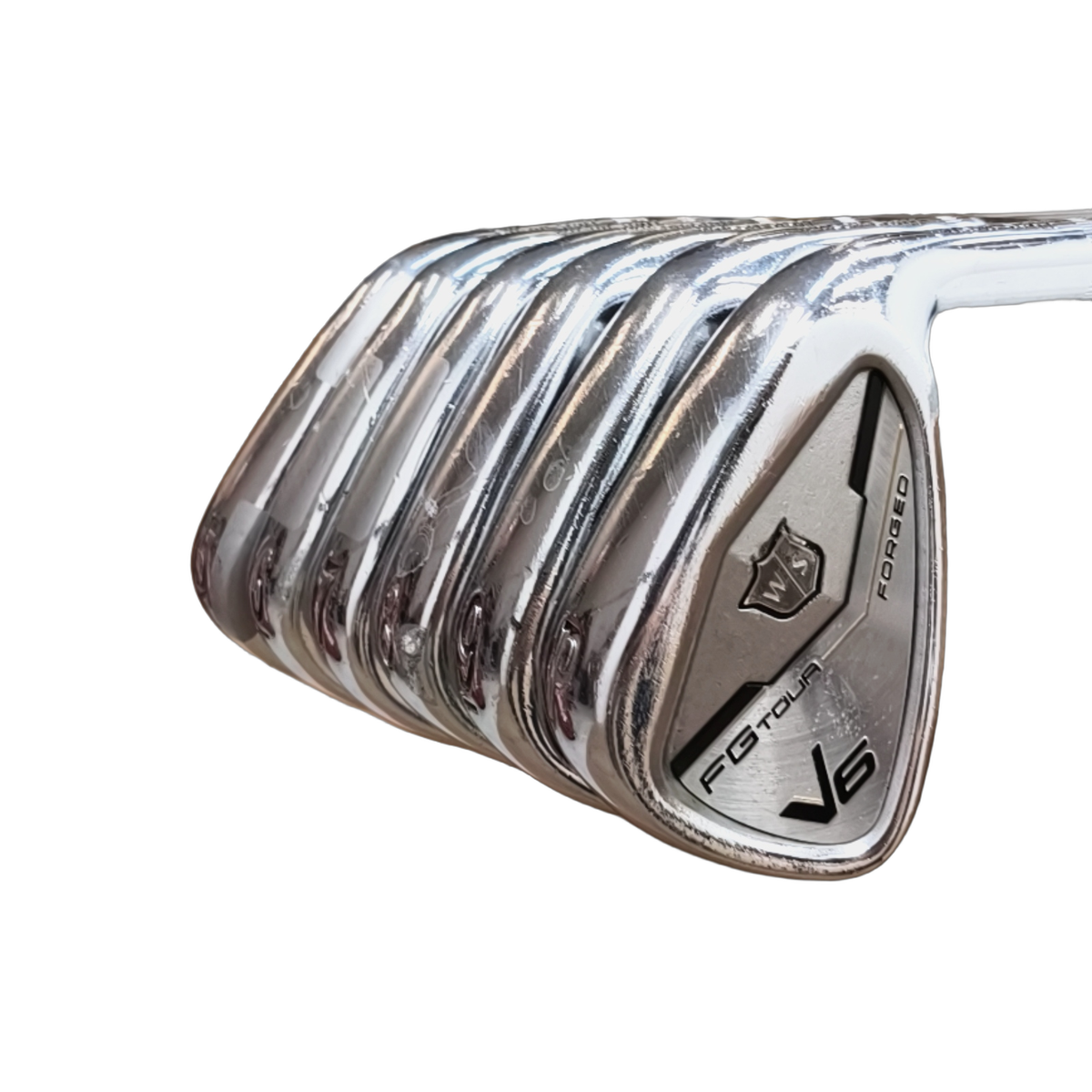 Wilson Staff Model/FG Tour V6  Jernsæt / 5-PW / Flex Stiff / Stål [model:birefnet-general] [bg:handrolled]