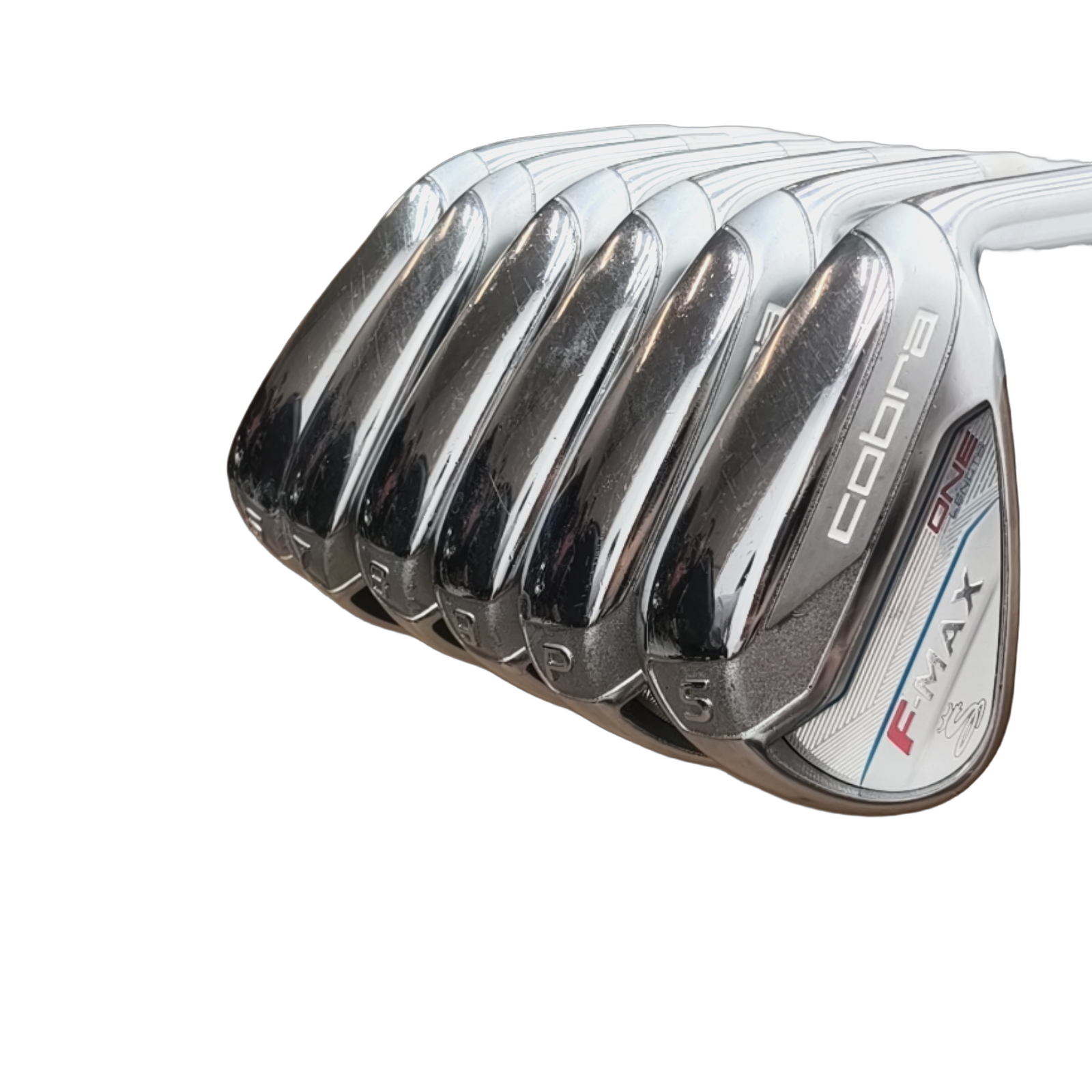 Cobra F-Max One Length Jernsæt / 6-PW+SW / Flex Ladies / Grafit [model:birefnet-general] [bg:handrolled]
