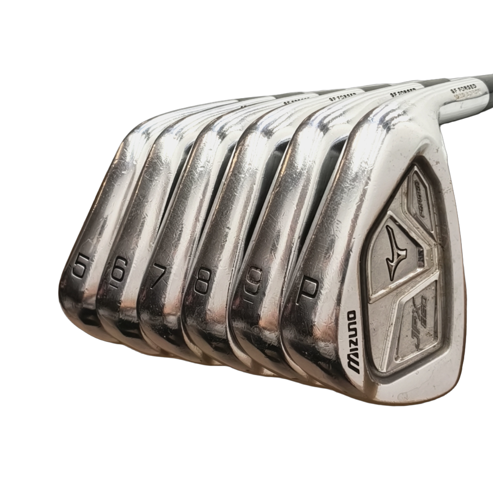 Mizuno JPX 850 Forged Jernsæt / 5-PW / Flex Stiff / Stål [model:birefnet-general] [bg:handrolled]