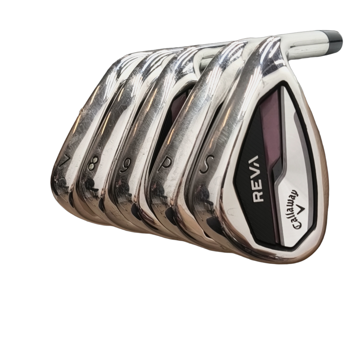 Callaway Big Bertha REVA Jernsæt / 7-PW+SW / Flex Ladies / Grafit [model:birefnet-general] [bg:handrolled]