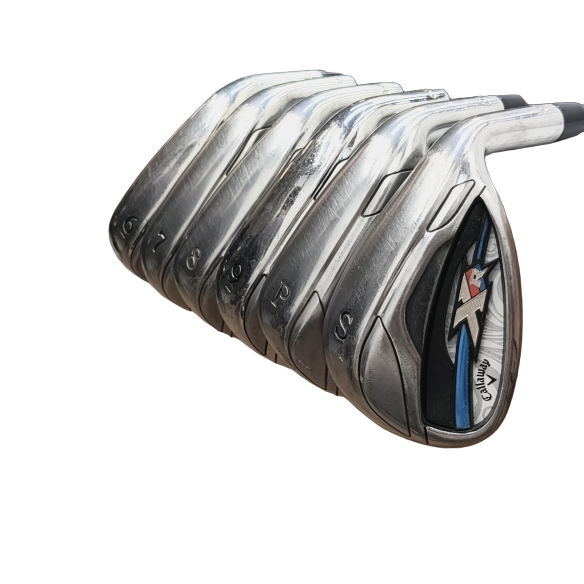 Callaway XR OS Jernsæt / 6-PW+SW / Flex Ladies / Grafit [model:birefnet-general] [bg:handrolled]
