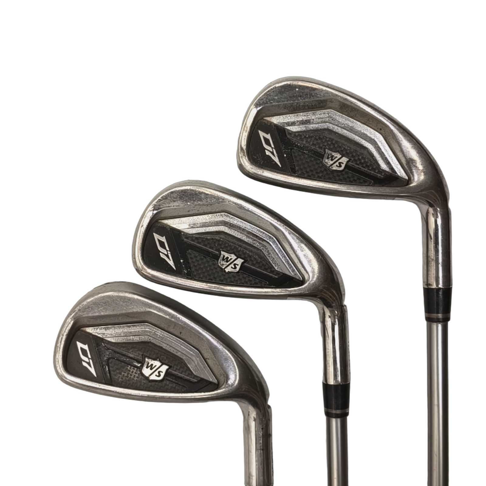 Wilson Staff D7 Jernsæt / 7-PW+GW+SW / Flex Ladies / Grafit [model:birefnet-general] [bg:handrolled]