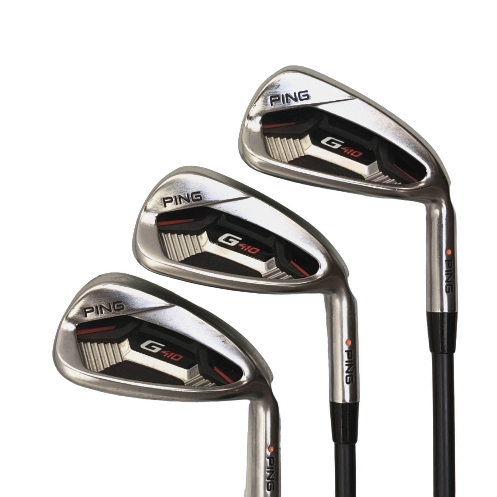 PING G410 Jernsæt / 6-9i / Flex A-flex / Grafit [model:birefnet-general] [bg:handrolled]
