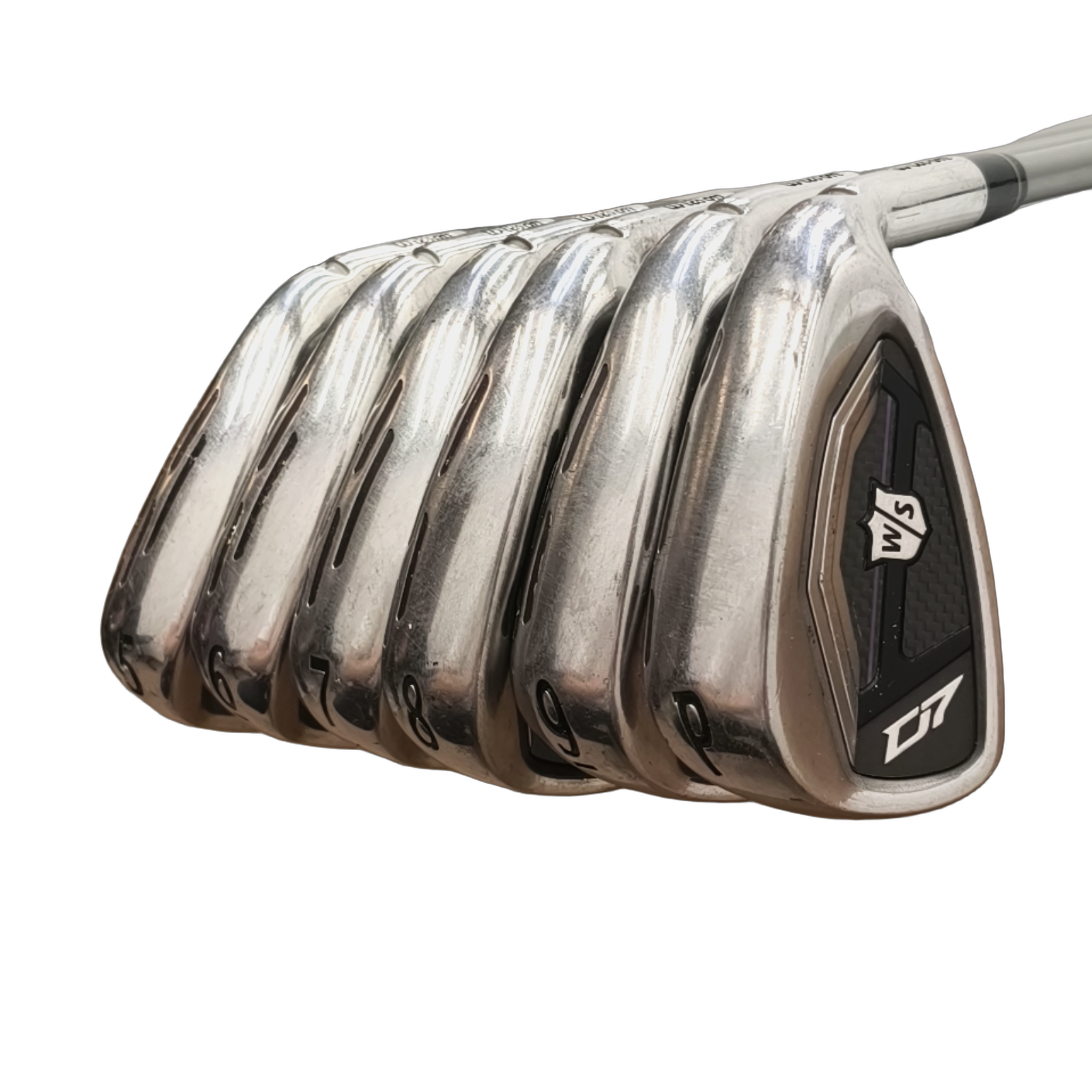 Wilson Staff D7 Jernsæt / 5-PW / Flex Ladies / Grafit [model:birefnet-general] [bg:handrolled]