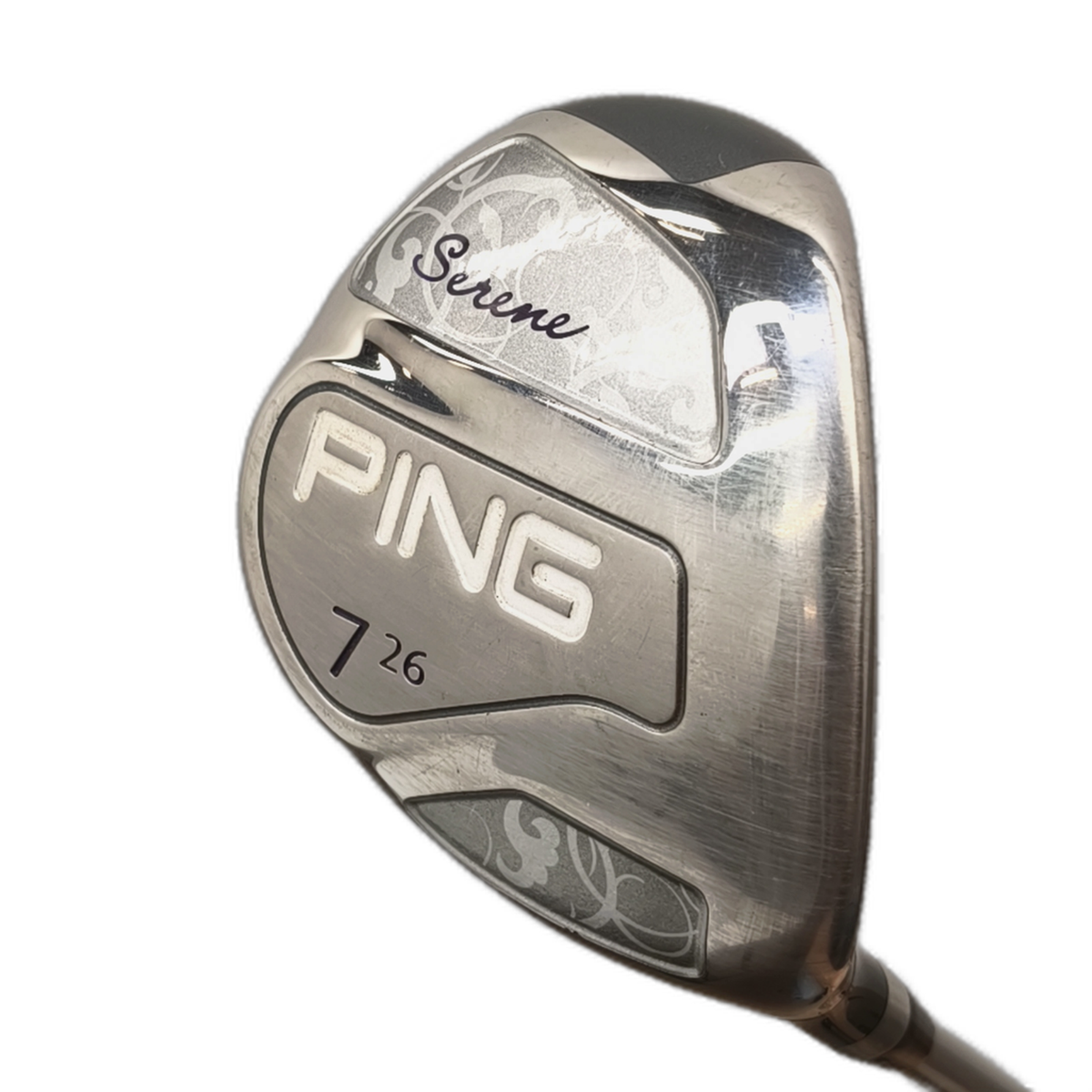 PING Serene Fairway Wood / Flex Ladies / #7/26 [model:silueta] [bg:handrolled]