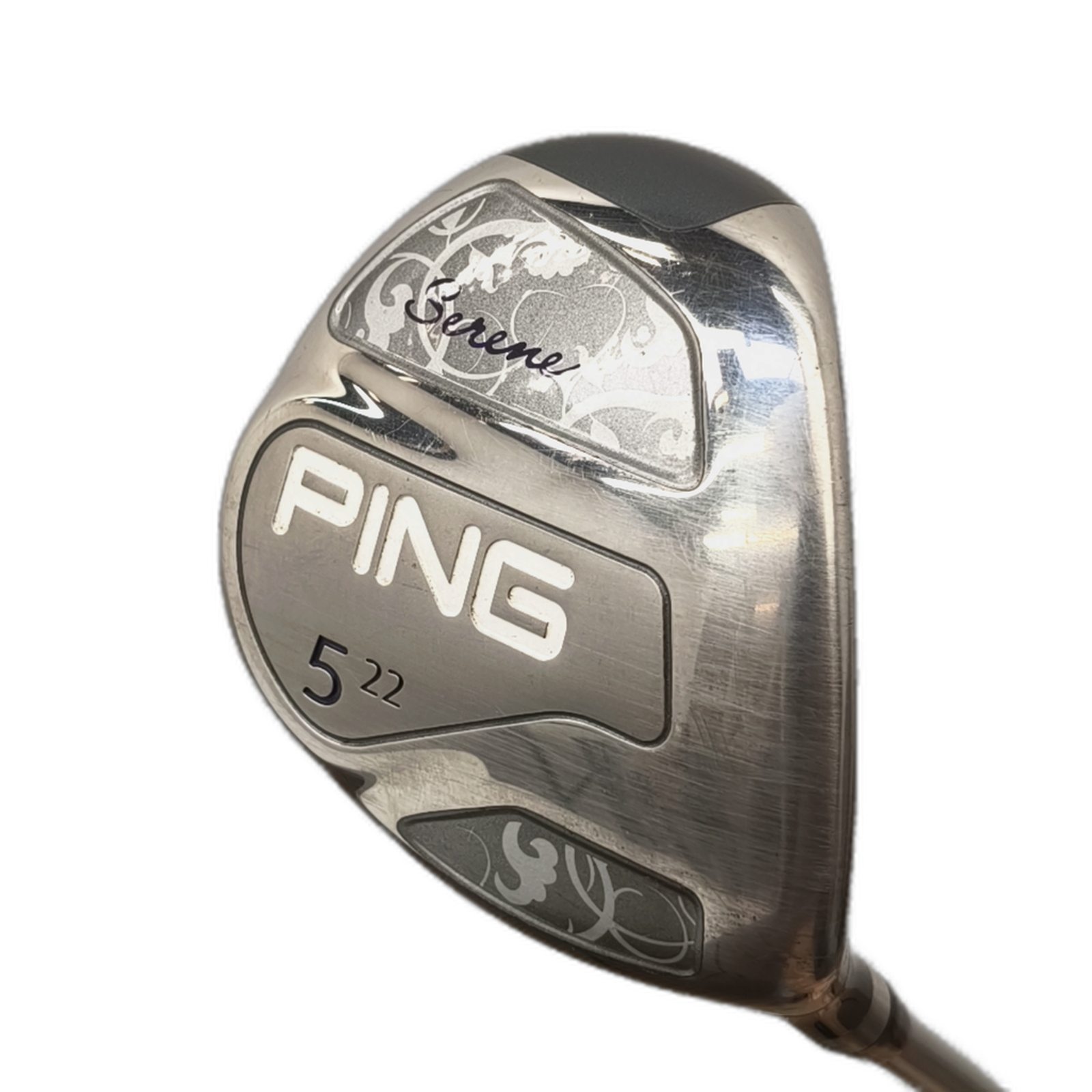 PING Serene Fairway Wood / Flex Ladies / #5/22 [model:silueta] [bg:handrolled]