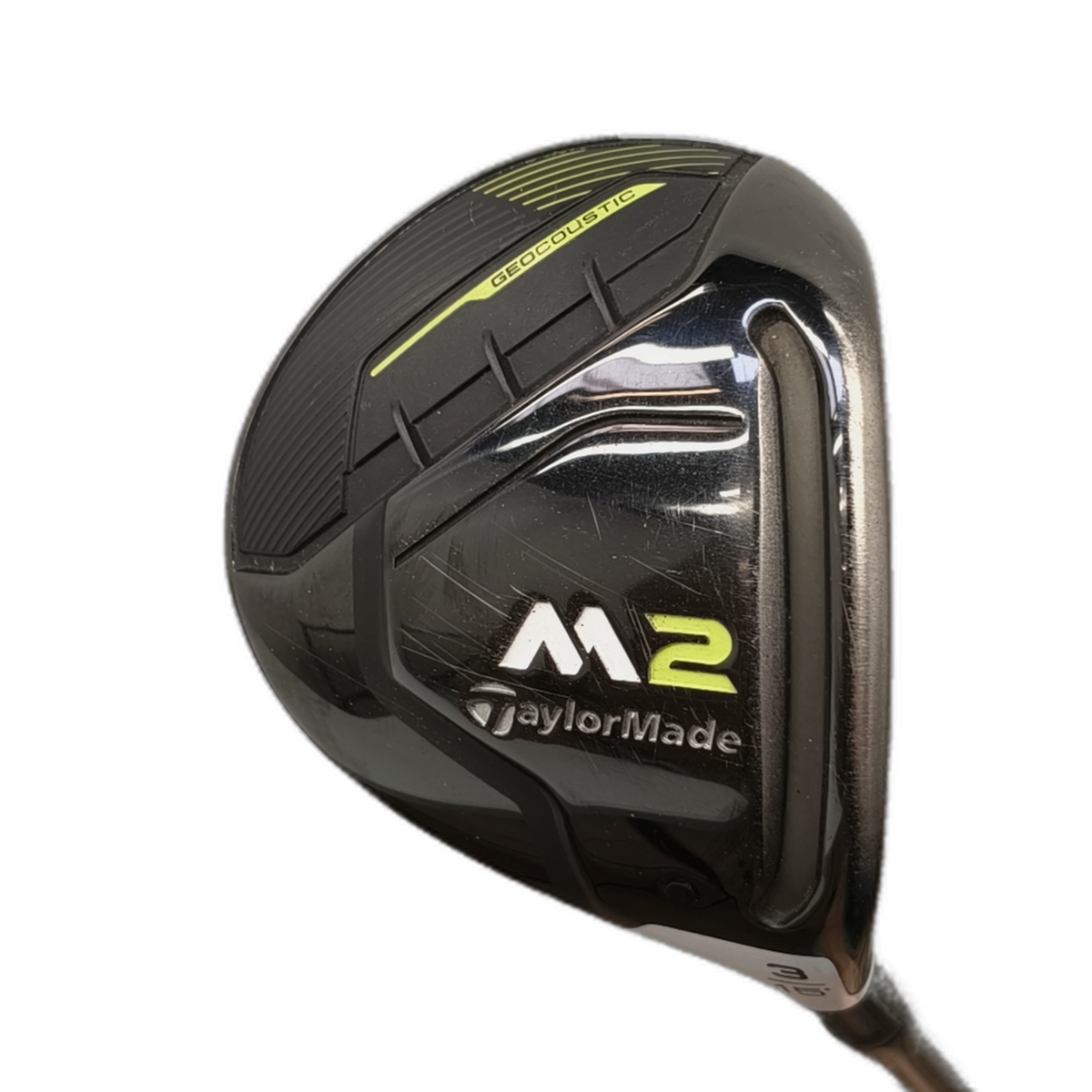 TaylorMade M2 2017 Fairway Wood / Flex Tour X-stiff / #3/15 [model:silueta] [bg:handrolled]