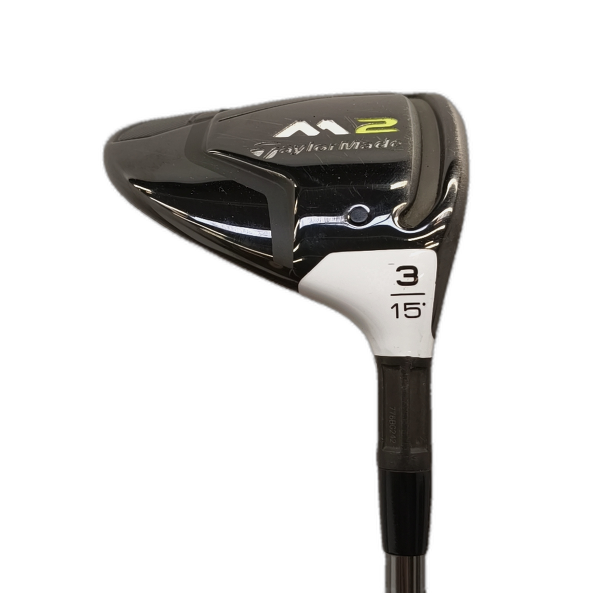 TaylorMade M2 2017 Fairway Wood / Flex Tour X-stiff / #3/15 [model:silueta] [bg:handrolled]