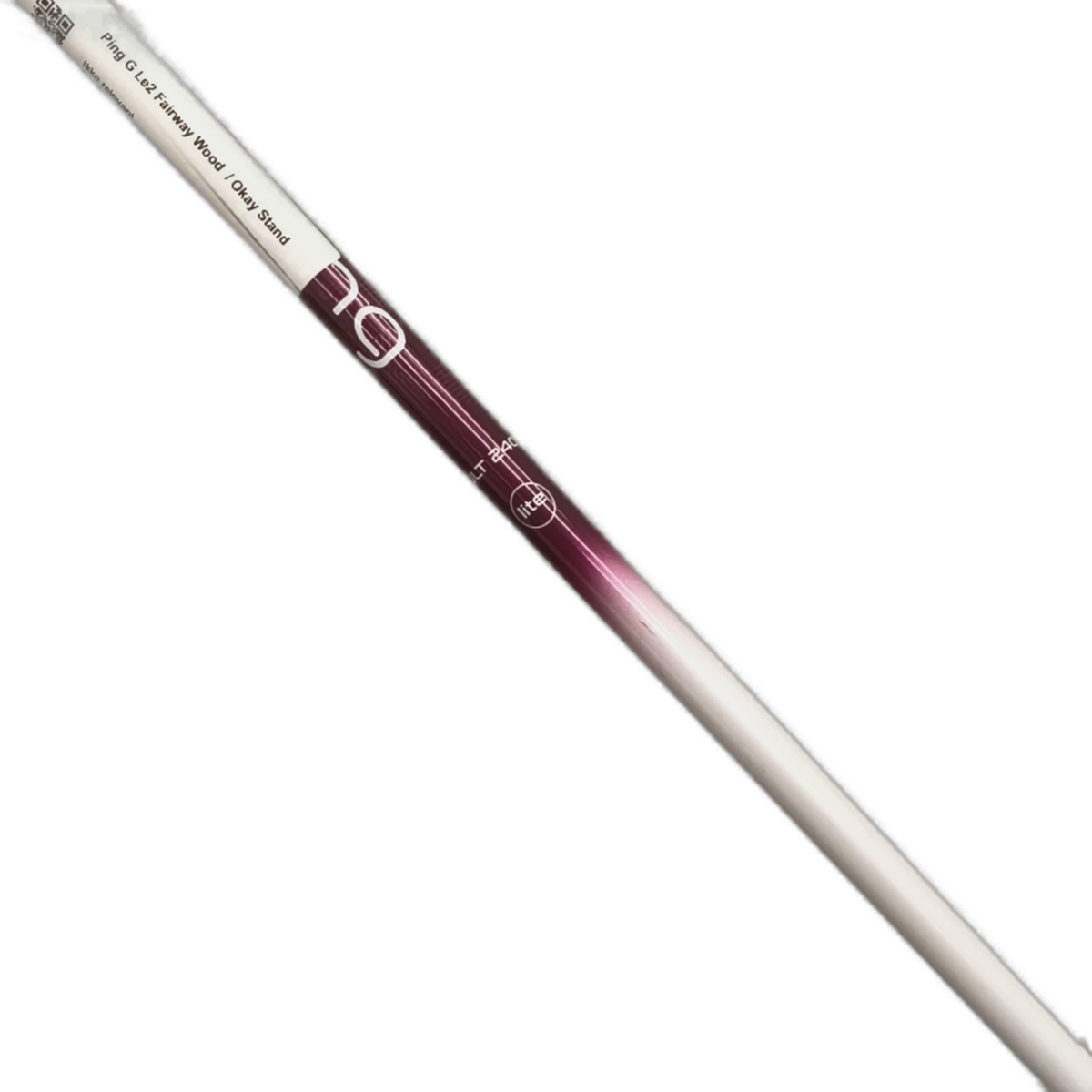 PING G Le2 Fairway Wood / Flex Ladies / #3/19 [model:silueta] [bg:handrolled]