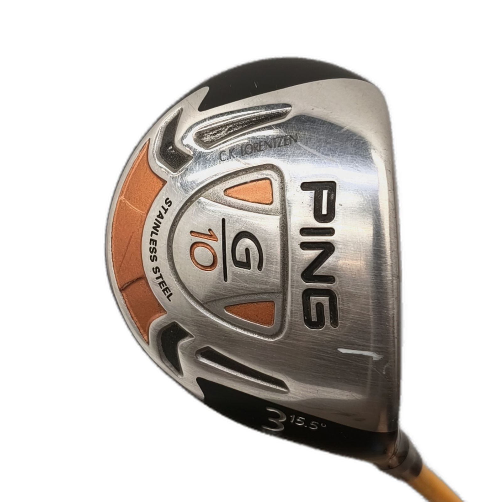 PING G10 Fairway Wood / Flex Regular / #3/15.5 [model:silueta] [bg:handrolled]