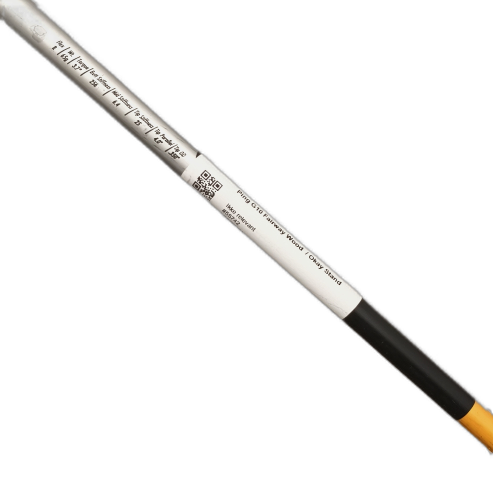PING G10 Fairway Wood / Flex Regular / #3/15.5 [model:silueta] [bg:handrolled]