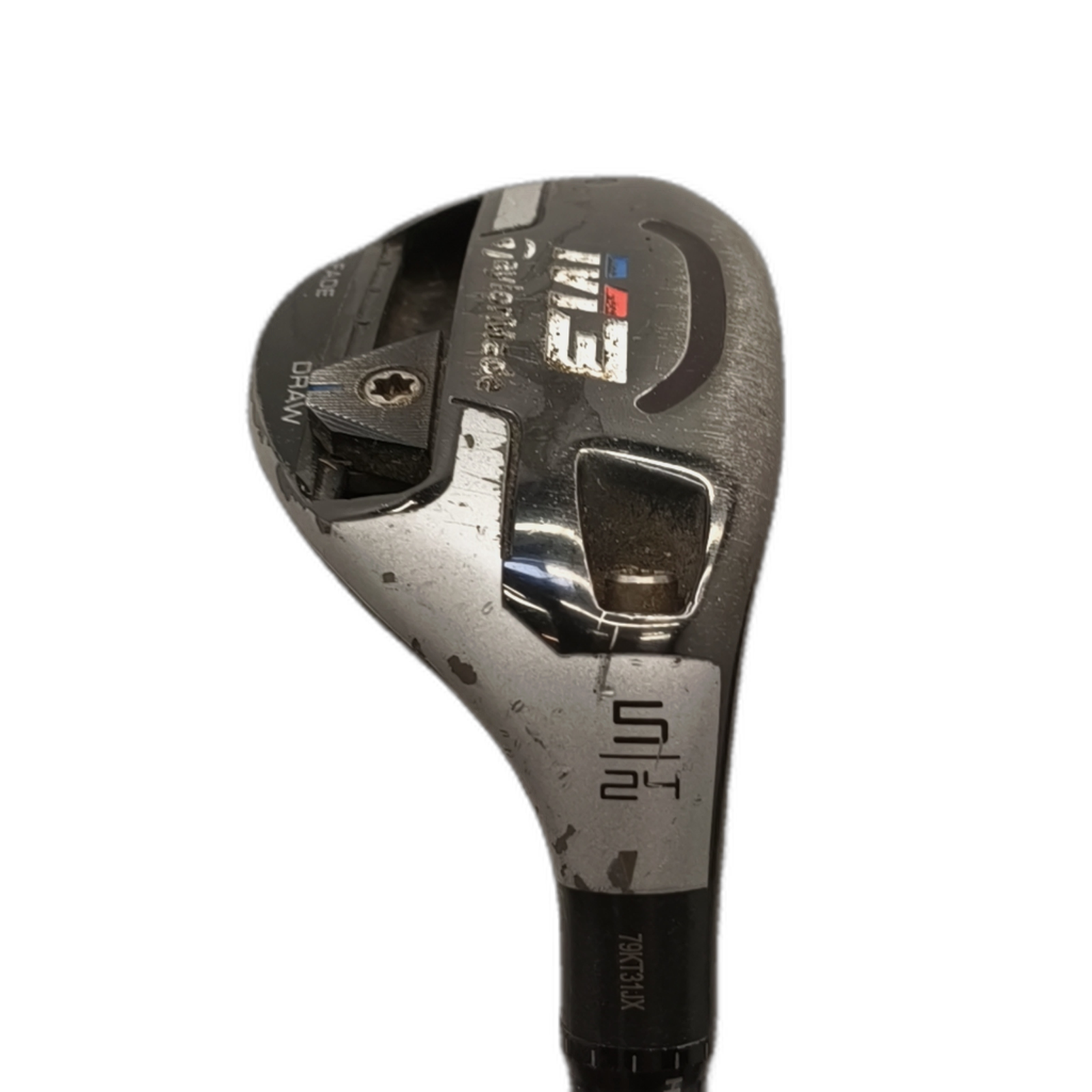 TaylorMade M3 Hybrid / Flex Stiff / #5/24 [model:silueta] [bg:handrolled]