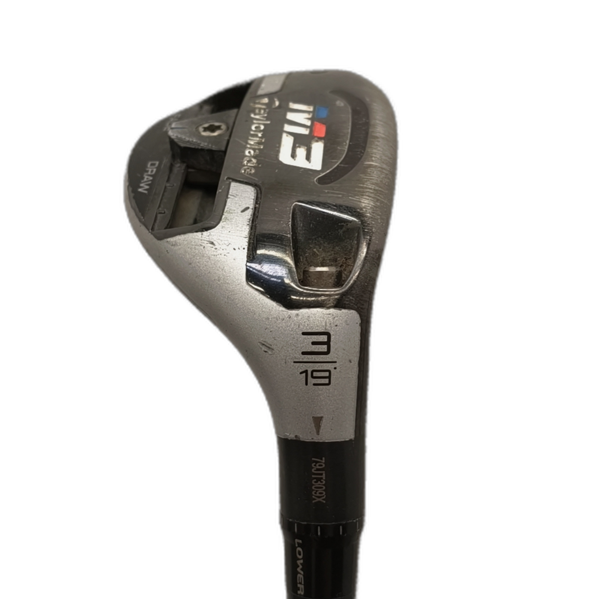 TaylorMade M3 Hybrid / Flex Stiff / #3/19 [model:silueta] [bg:handrolled]