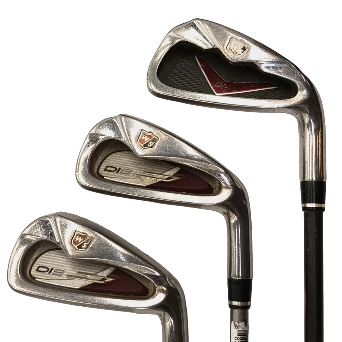 Wilson DI9 Jernsæt / 4-PW+SW / Flex Regular / Grafit [model:birefnet-general] [bg:handrolled]