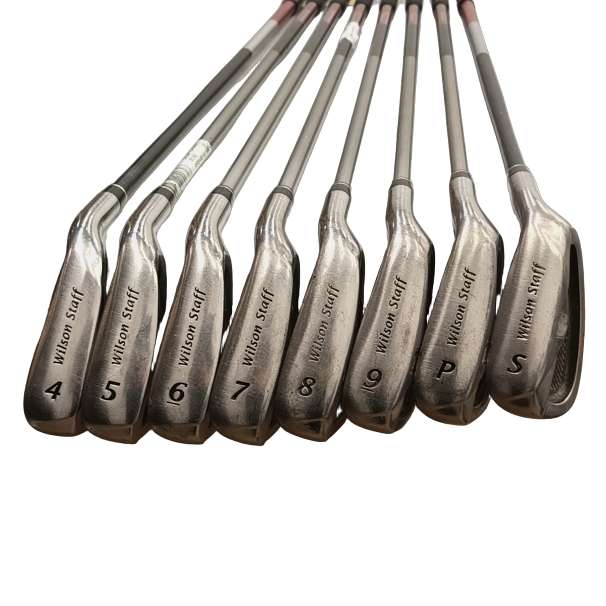 Wilson DI9 Jernsæt / 4-PW+SW / Flex Regular / Grafit [model:birefnet-general] [bg:handrolled]
