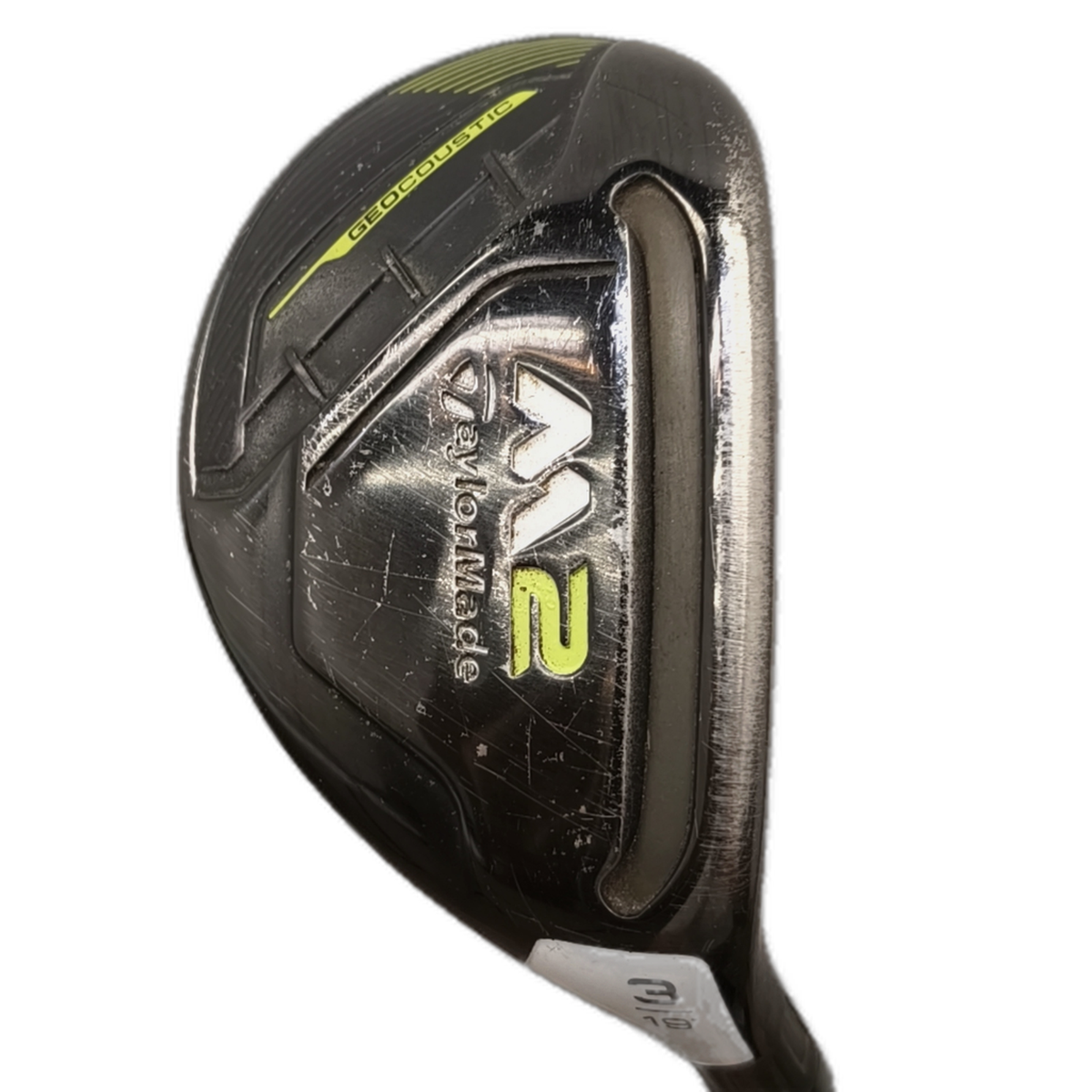 TaylorMade M2 2017 Hybrid / Flex Regular / #3/19 [model:silueta] [bg:handrolled]