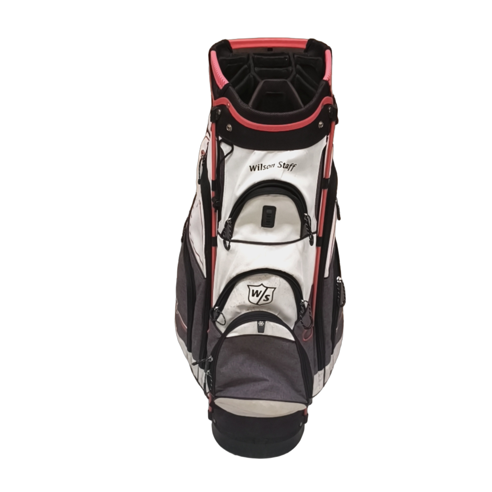 Wilson Staff Nexus Golf Bag / 14-Rum / Hvid [model:birefnet-general] [bg:handrolled]
