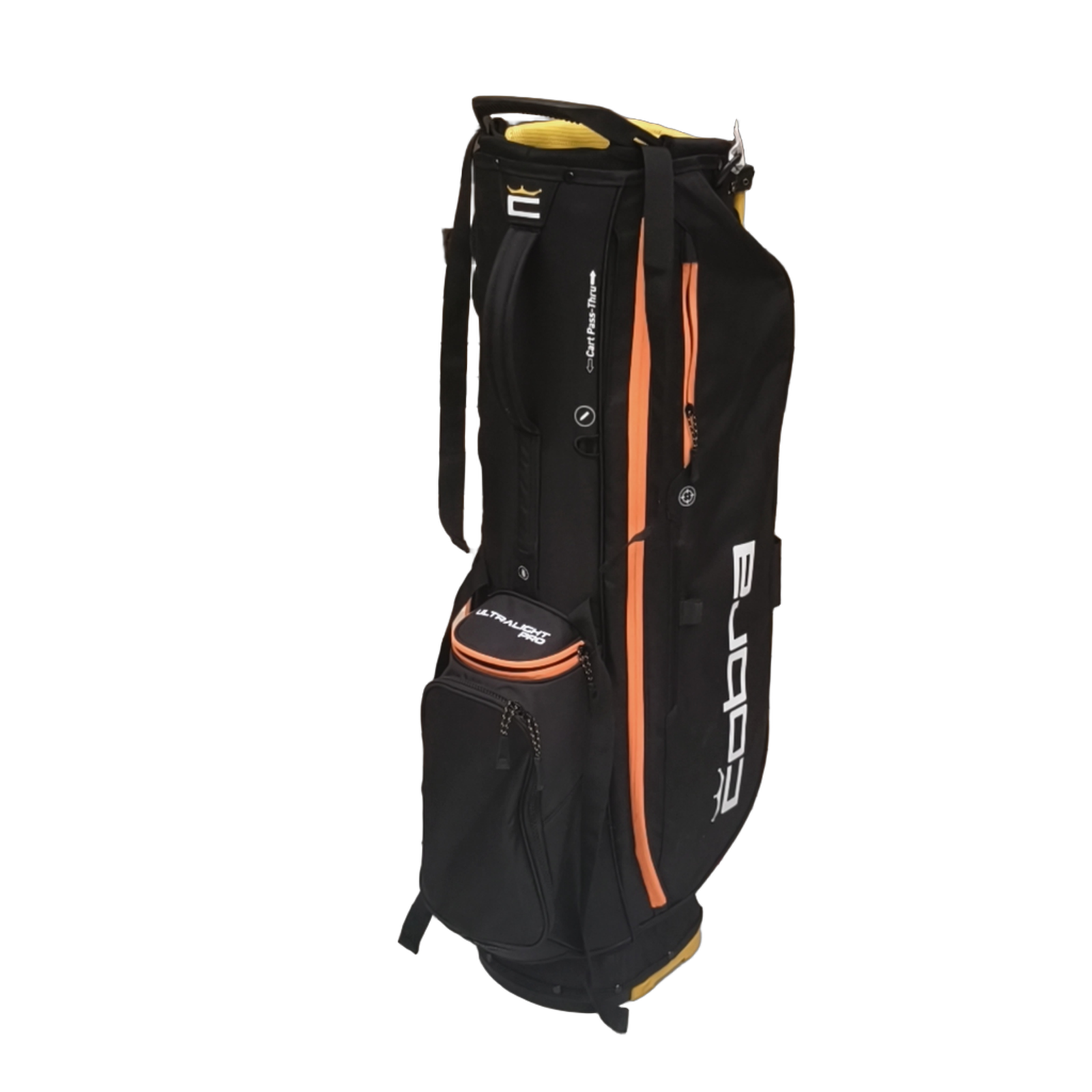 Cobra Ultralite Pro Golf Bag / 4-Rum / Sort [model:birefnet-general] [bg:handrolled]
