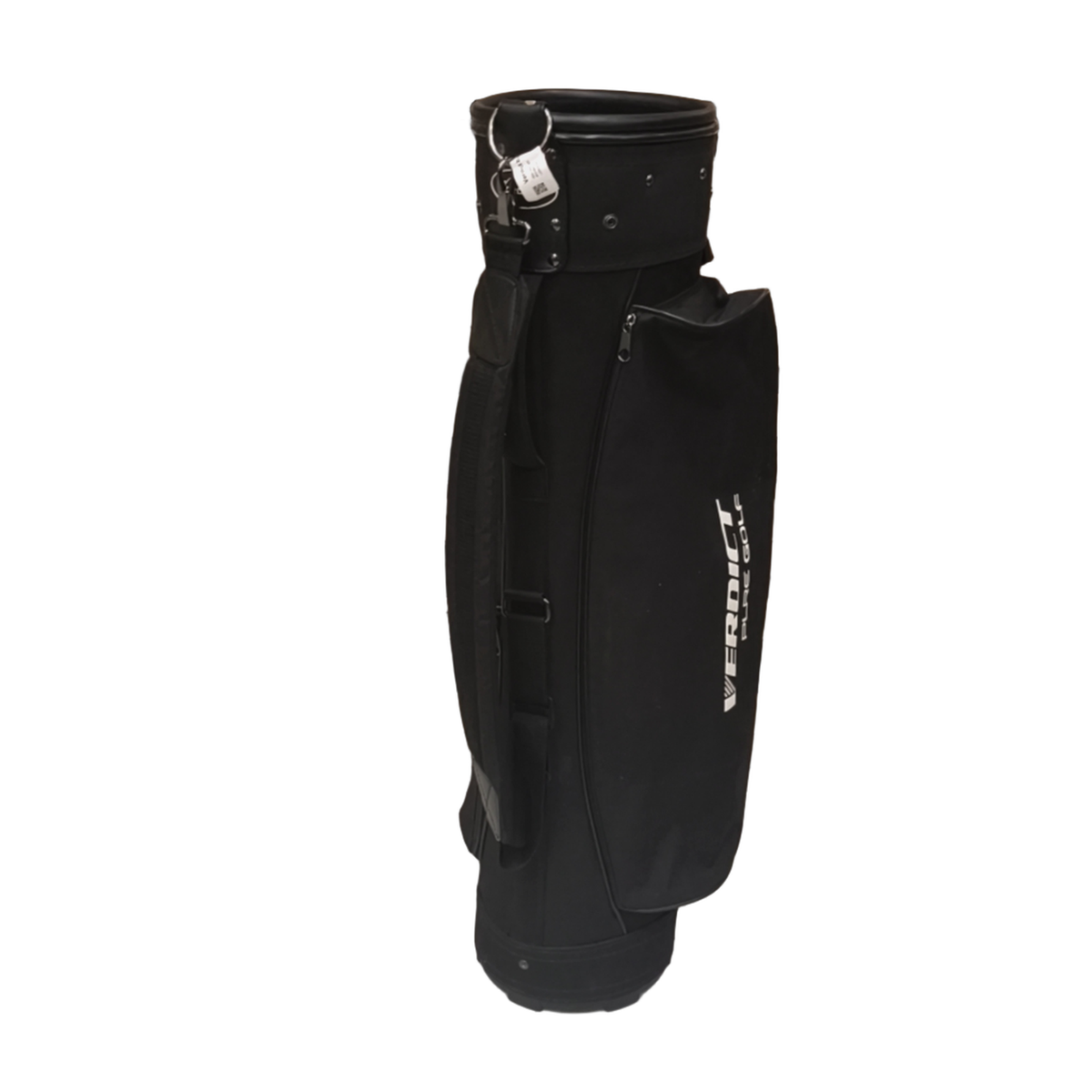 Verdict Pure Golf Golf Bag / 3-Rum / Sort [model:birefnet-general] [bg:handrolled]