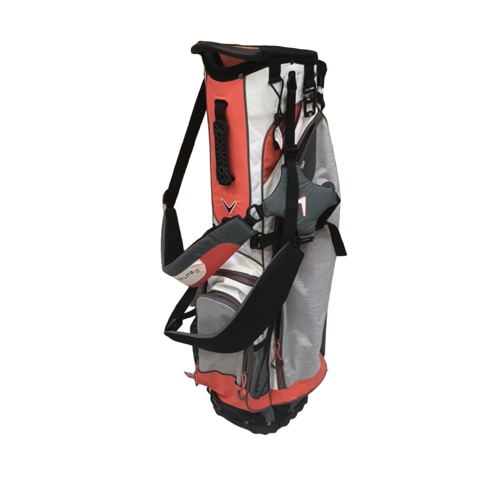 Callaway HyperLite 3 Golf Bag / 4-Rum / Grå [model:birefnet-general] [bg:handrolled]