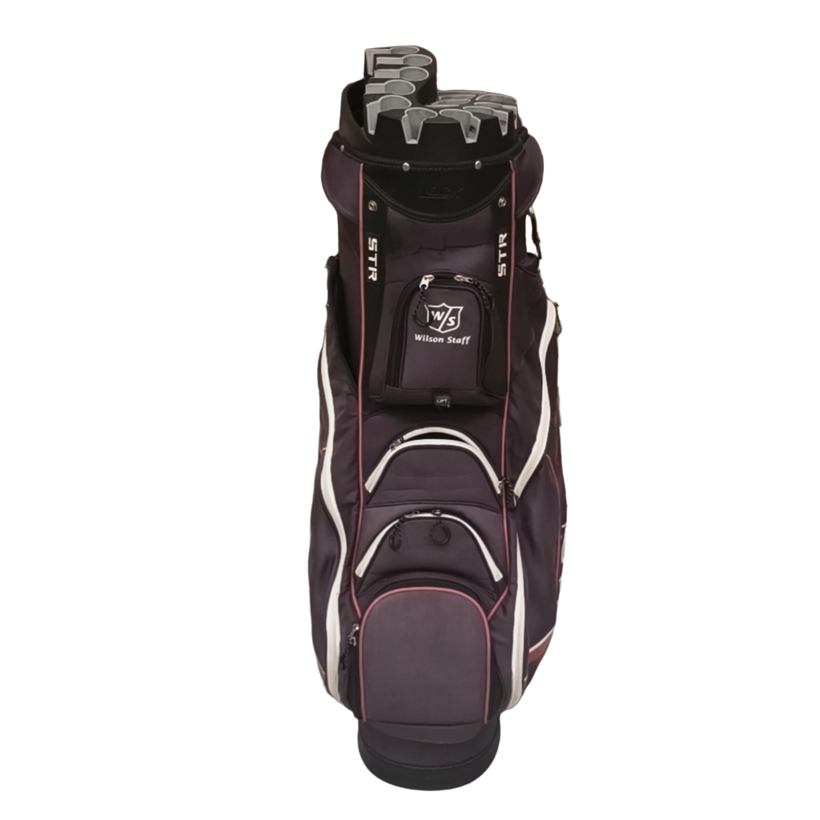 Wilson STR Lock Golf Bag / 14-Rum / Lilla [model:birefnet-general] [bg:handrolled]