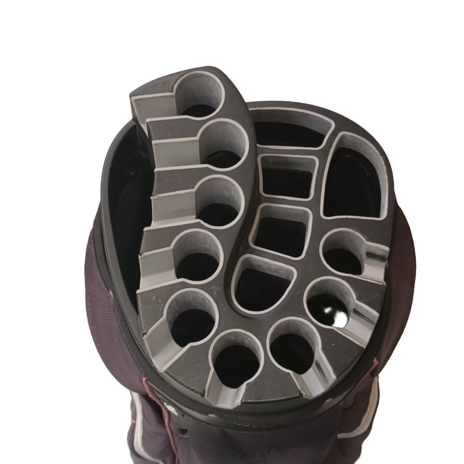 Wilson STR Lock Golf Bag / 14-Rum / Lilla [model:birefnet-general] [bg:handrolled]