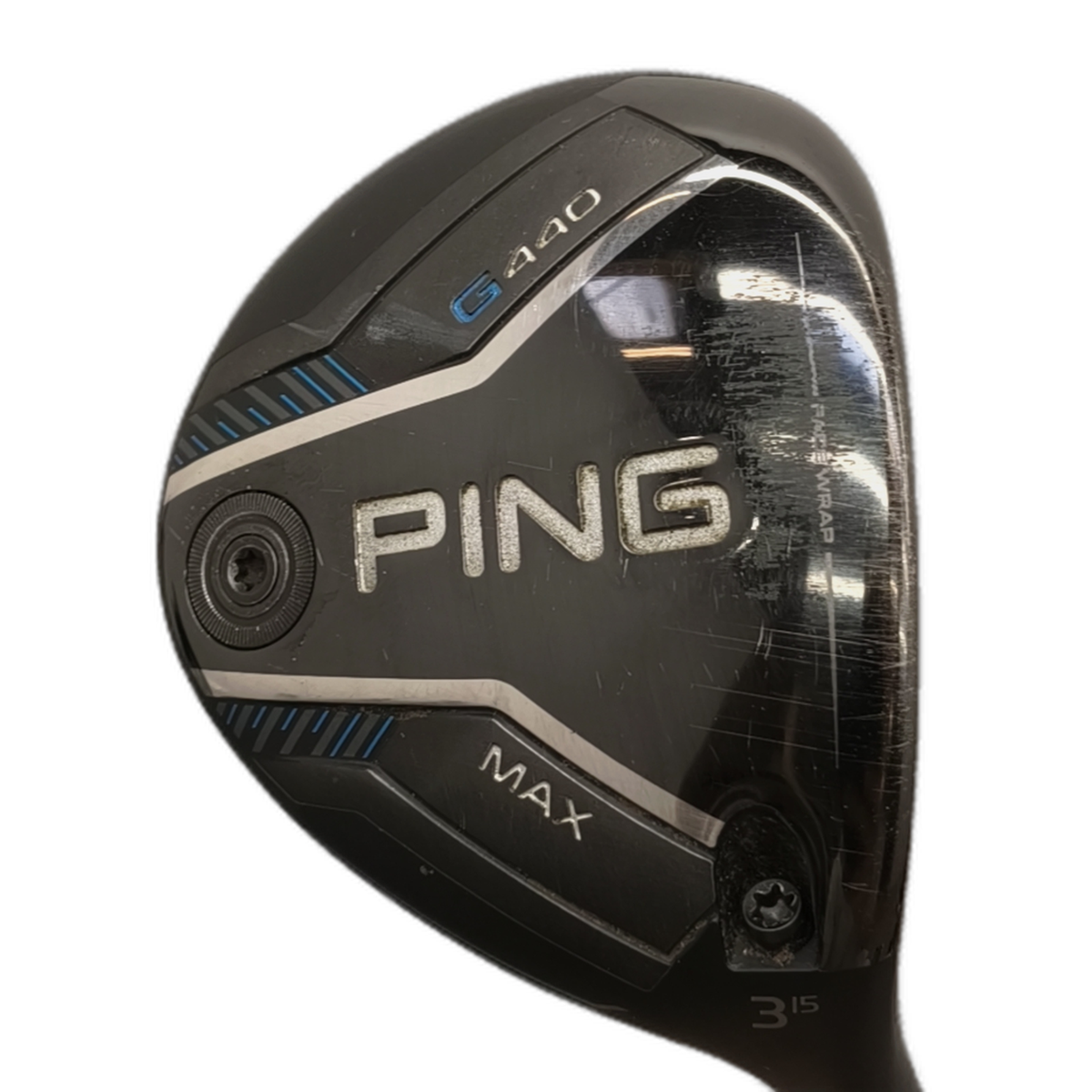 PING G440 Max Fairway Wood / Flex X-Stiff / #3/15 [model:silueta] [bg:handrolled]