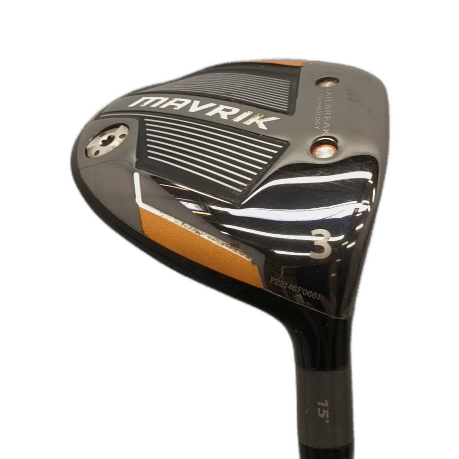 Callaway Mavrik Fairway Wood / Flex Stiff / #3/15 [model:silueta] [bg:handrolled]