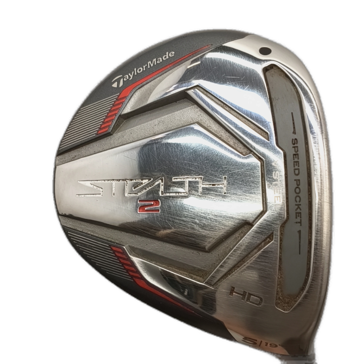 TaylorMade Stealth 2 HD Fairway Wood / Flex Ladies / #5/19 [model:silueta] [bg:handrolled]