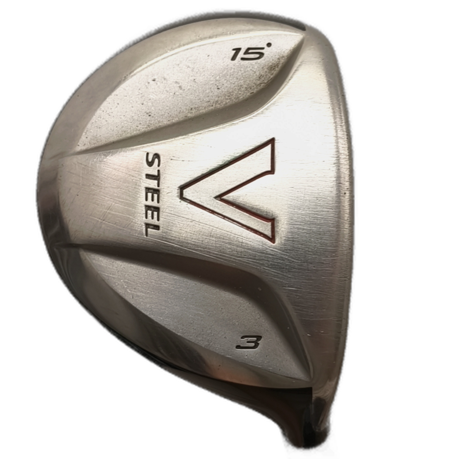 TaylorMade V Steel Fairway Wood / Flex Stiff / #3/15 [model:silueta] [bg:handrolled]