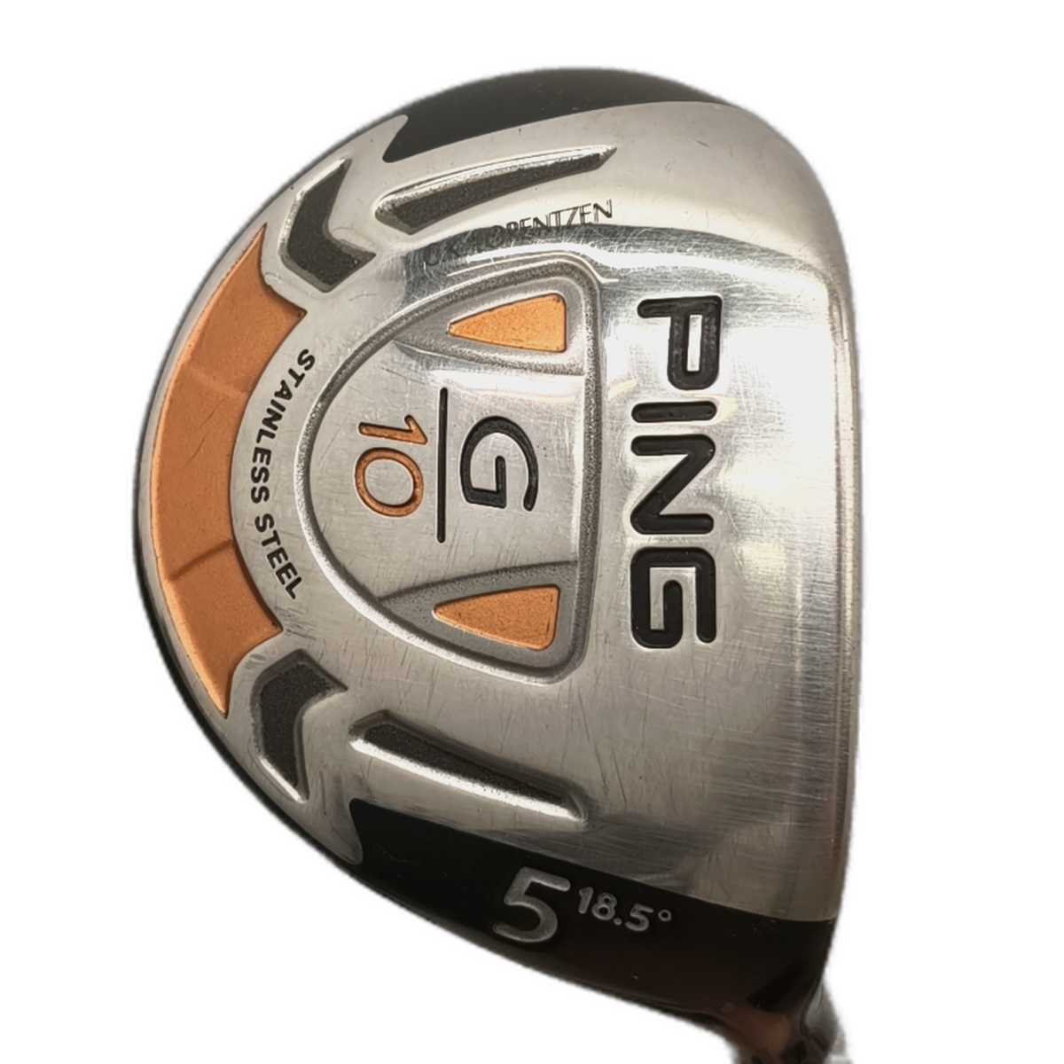 PING G10 Fairway Wood / Flex Stiff / #5/18.5 [model:silueta] [bg:handrolled]