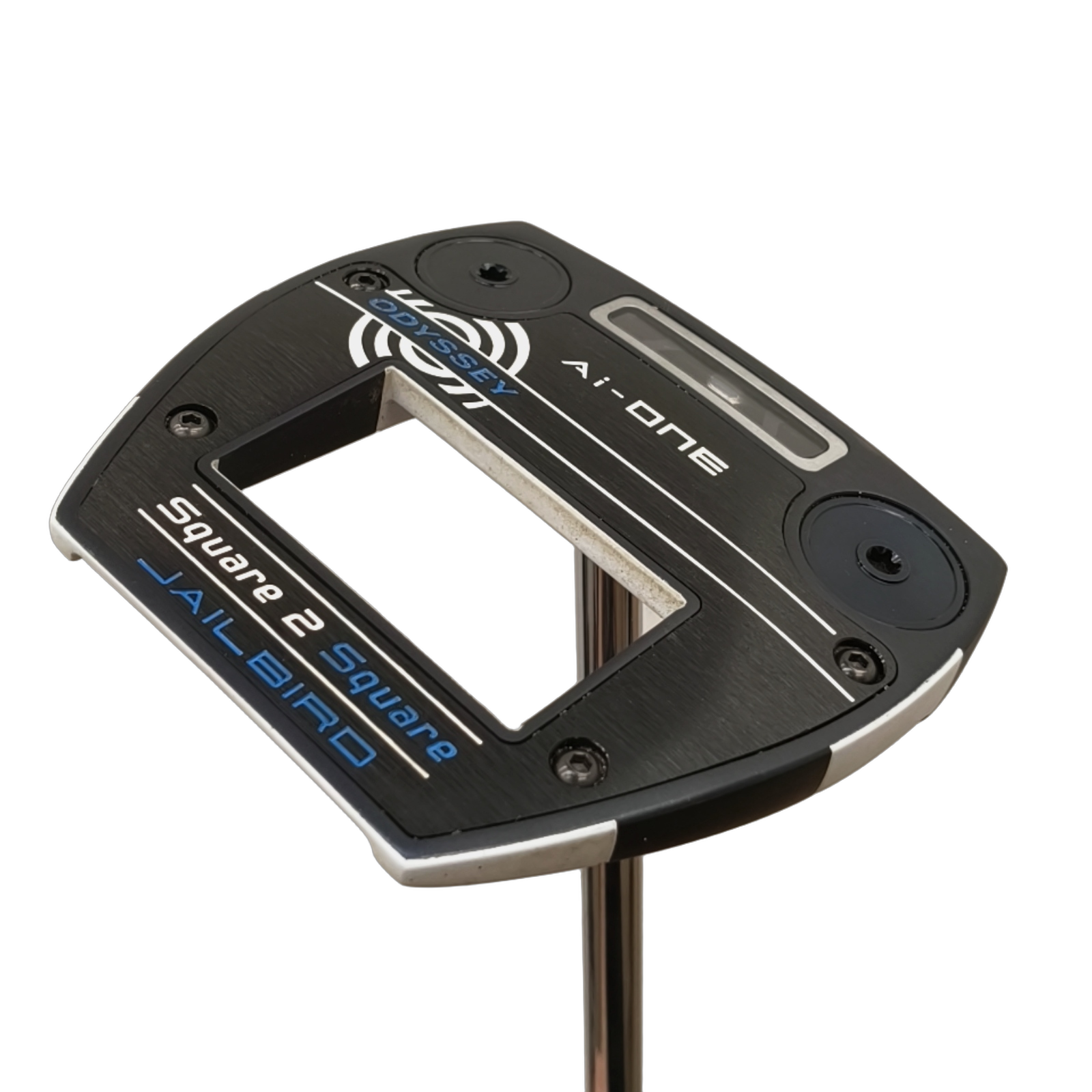 Odyssey Ai-Dual Jailbird Square 2 Square Putter / 34" [model:birefnet-general] [bg:handrolled]