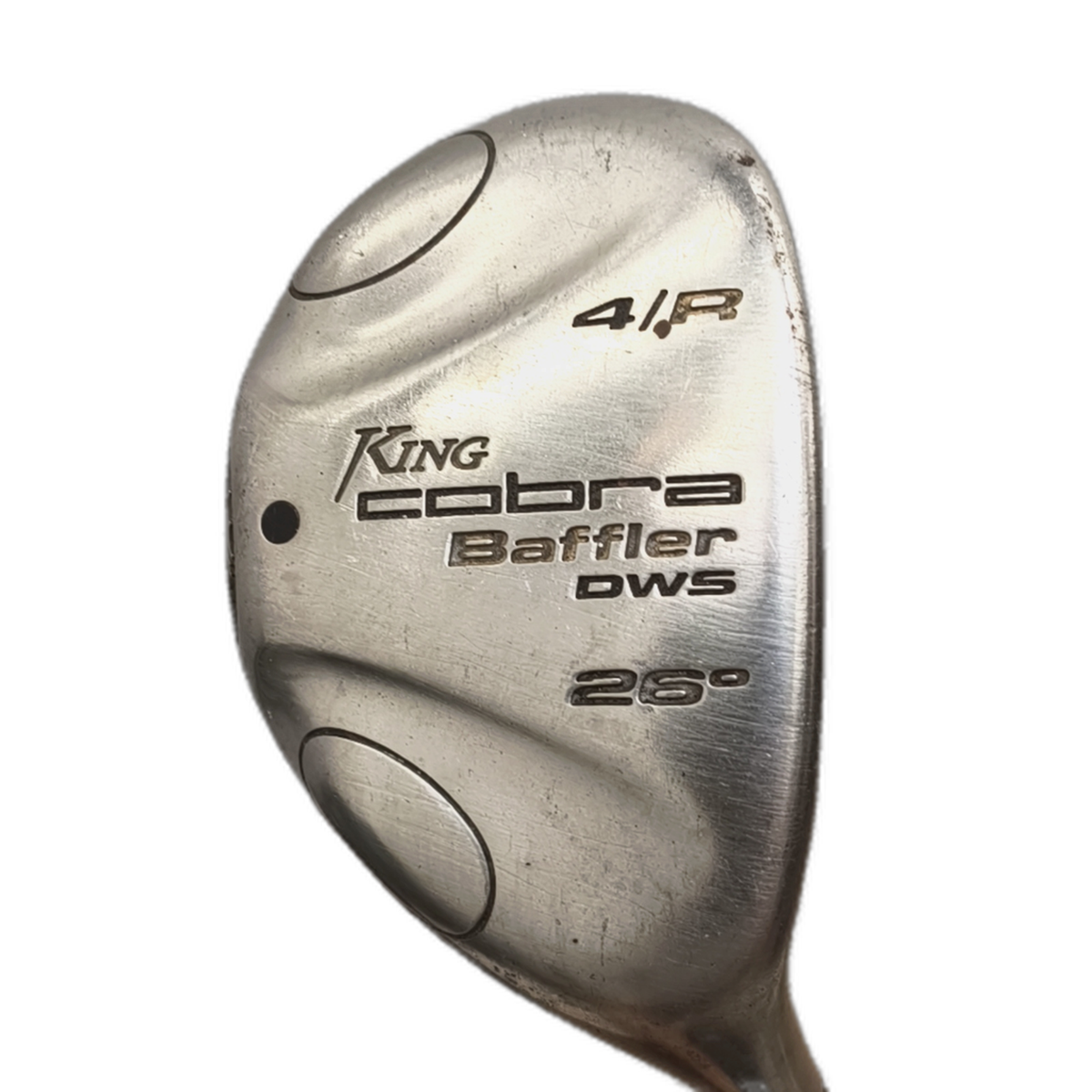 Cobra Baffler DWS Hybrid / Flex A-flex / #4/26 [model:silueta] [bg:handrolled]