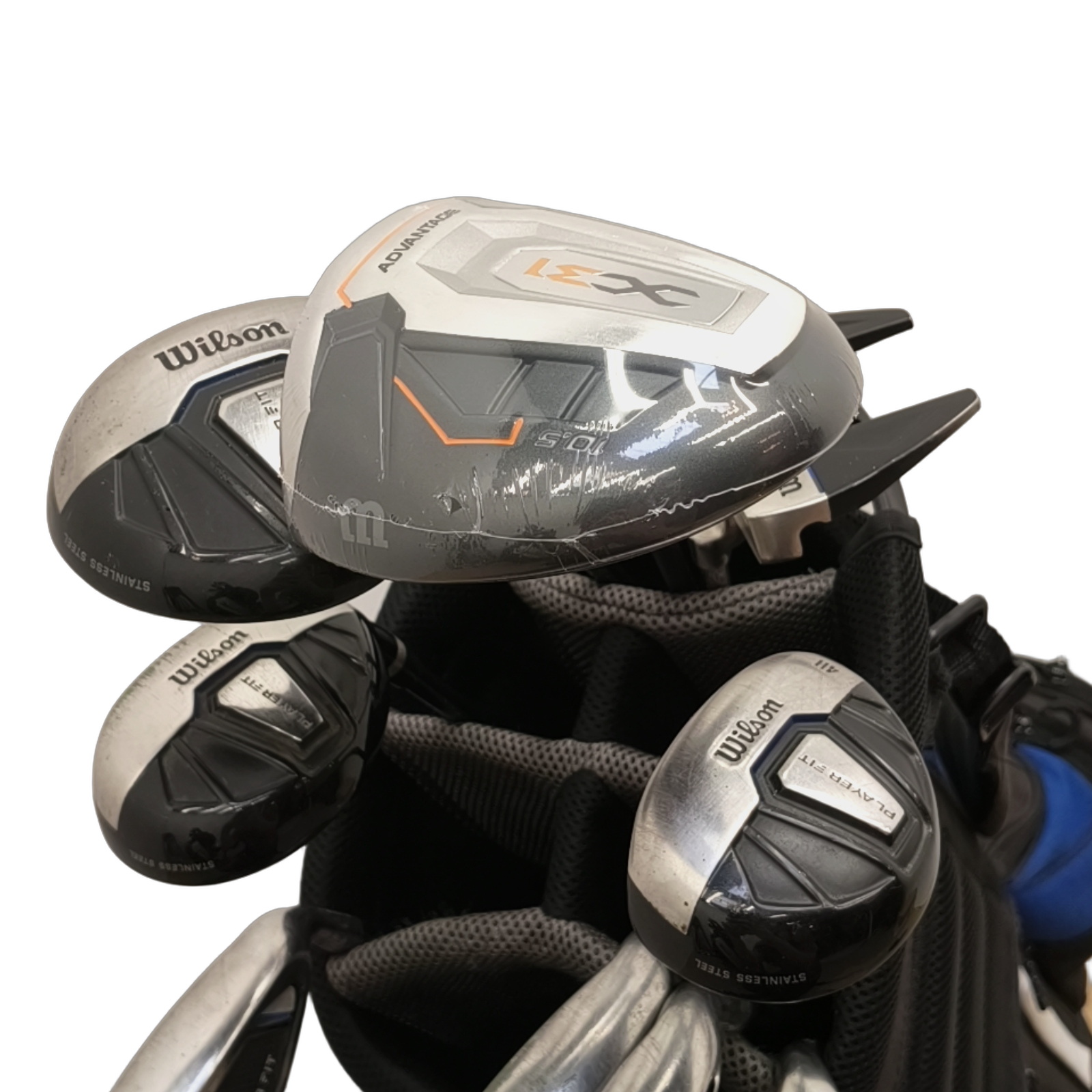 Wilson Staff Player Fit Komplet Sæt Med Bag / 6-PW+SW / Flex Regular / Stål [model:birefnet-general] [bg:handrolled]